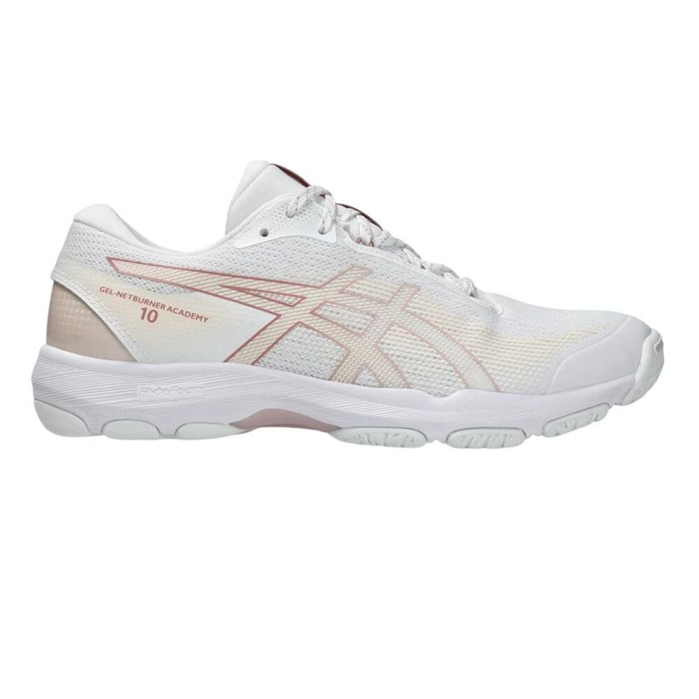 Asics Womens/Ladies Netburner Academy Shoes / White